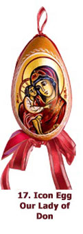 Icon Egg Our Lady of Don