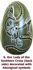 Icon-Egg-Our-Lady-of-the-Southern-Cross-(back-side)-decorated-with-Aboriginal-symbols